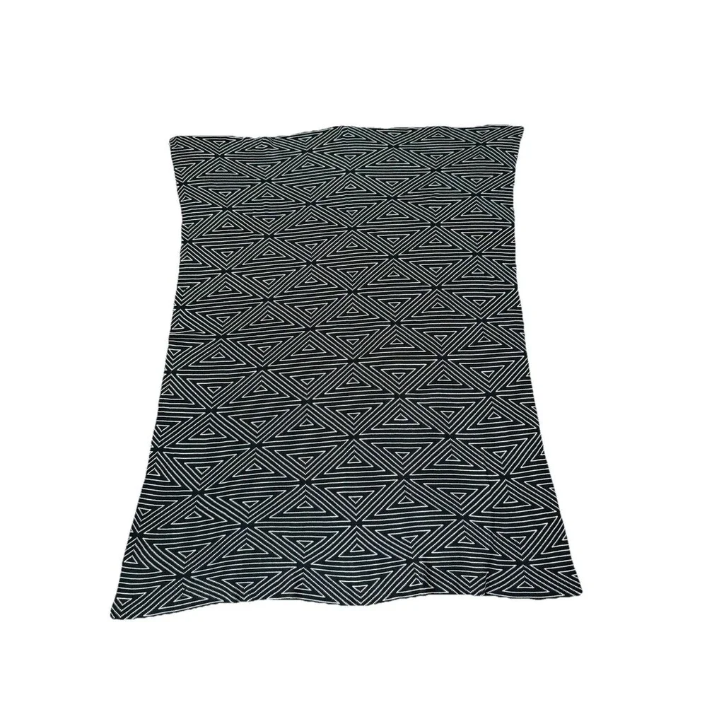 Woven 100% Cotton Bed Throw Blanket 52x69 Lightweight Breathable